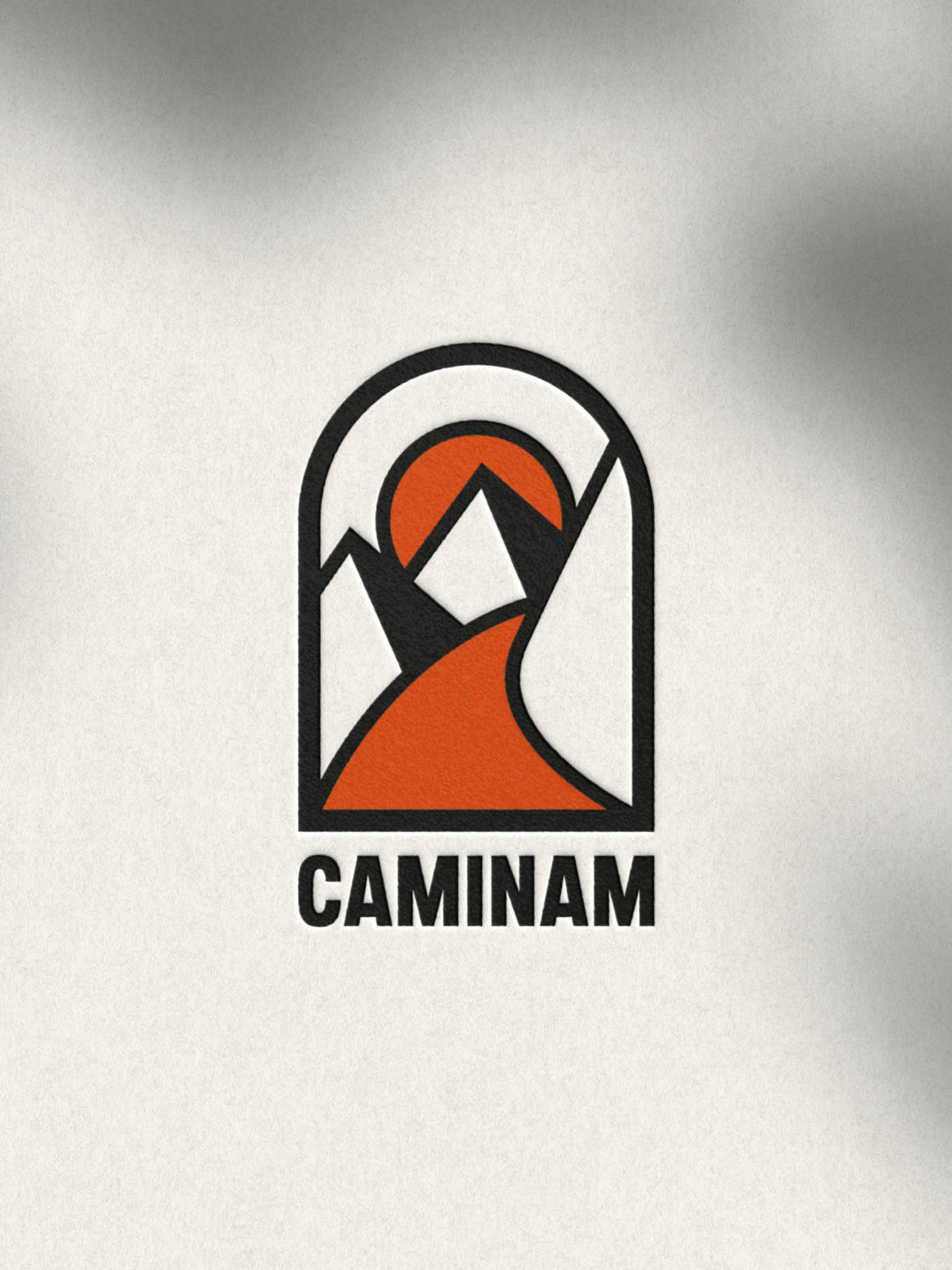 caminam logo bleu juin